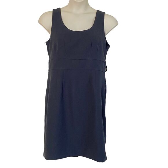 Target Limited Edition Sexy Back Strip Accent Sheath LBD Knee Length Dress Sz 14 - Picture 11 of 13